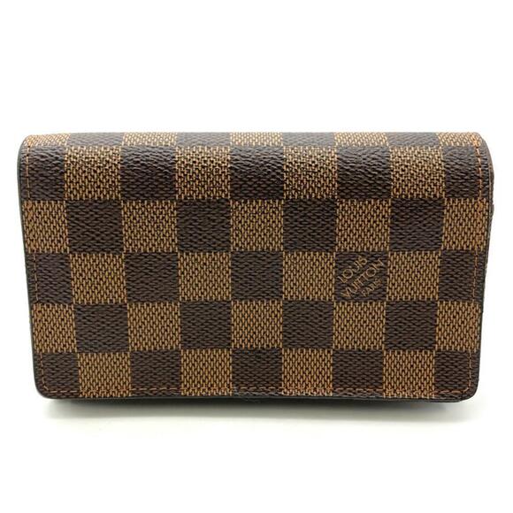LOUIS VUITTON Brown Damier Wallet - Picture 1 of 10